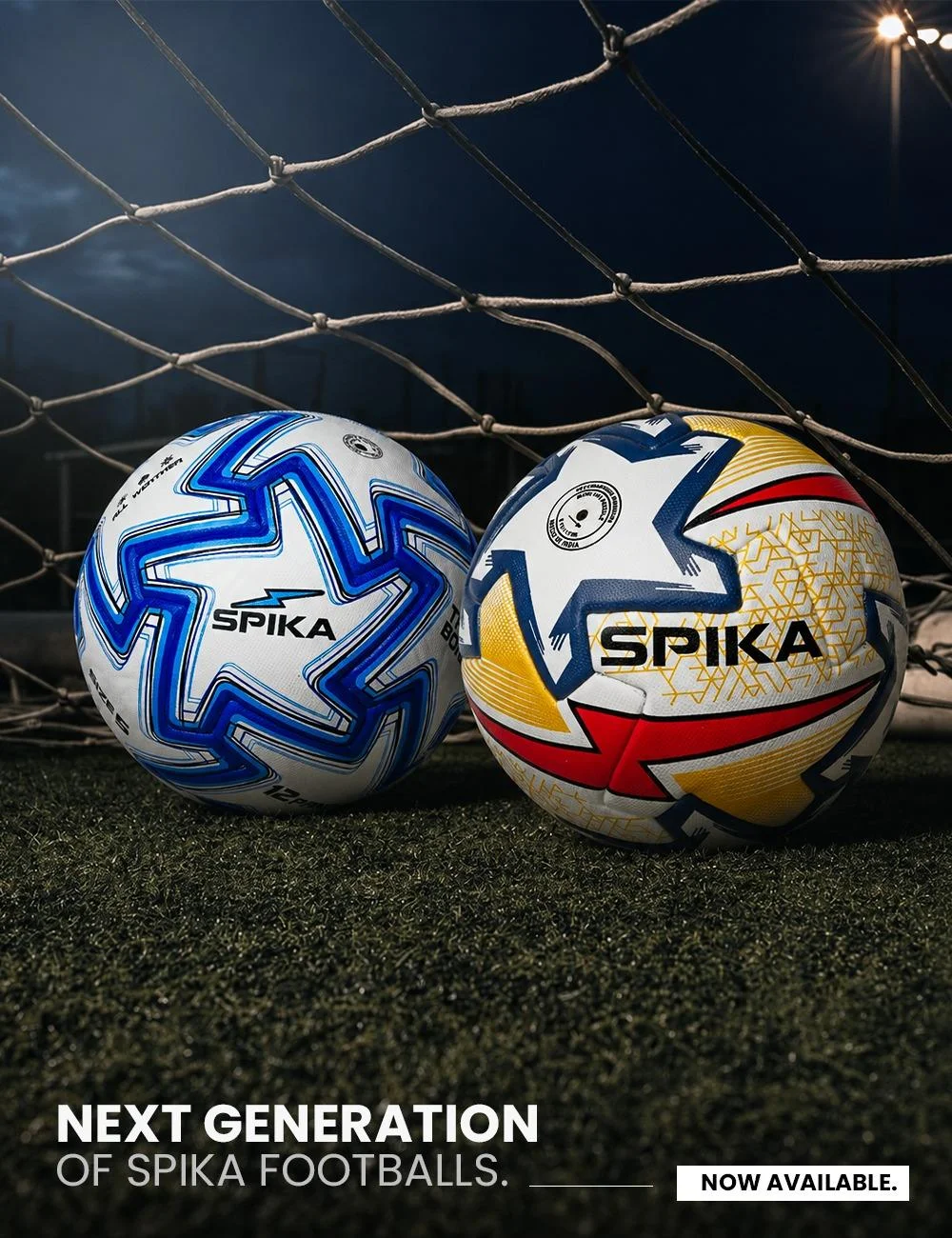S90 Reaper football boot on Indian pitch